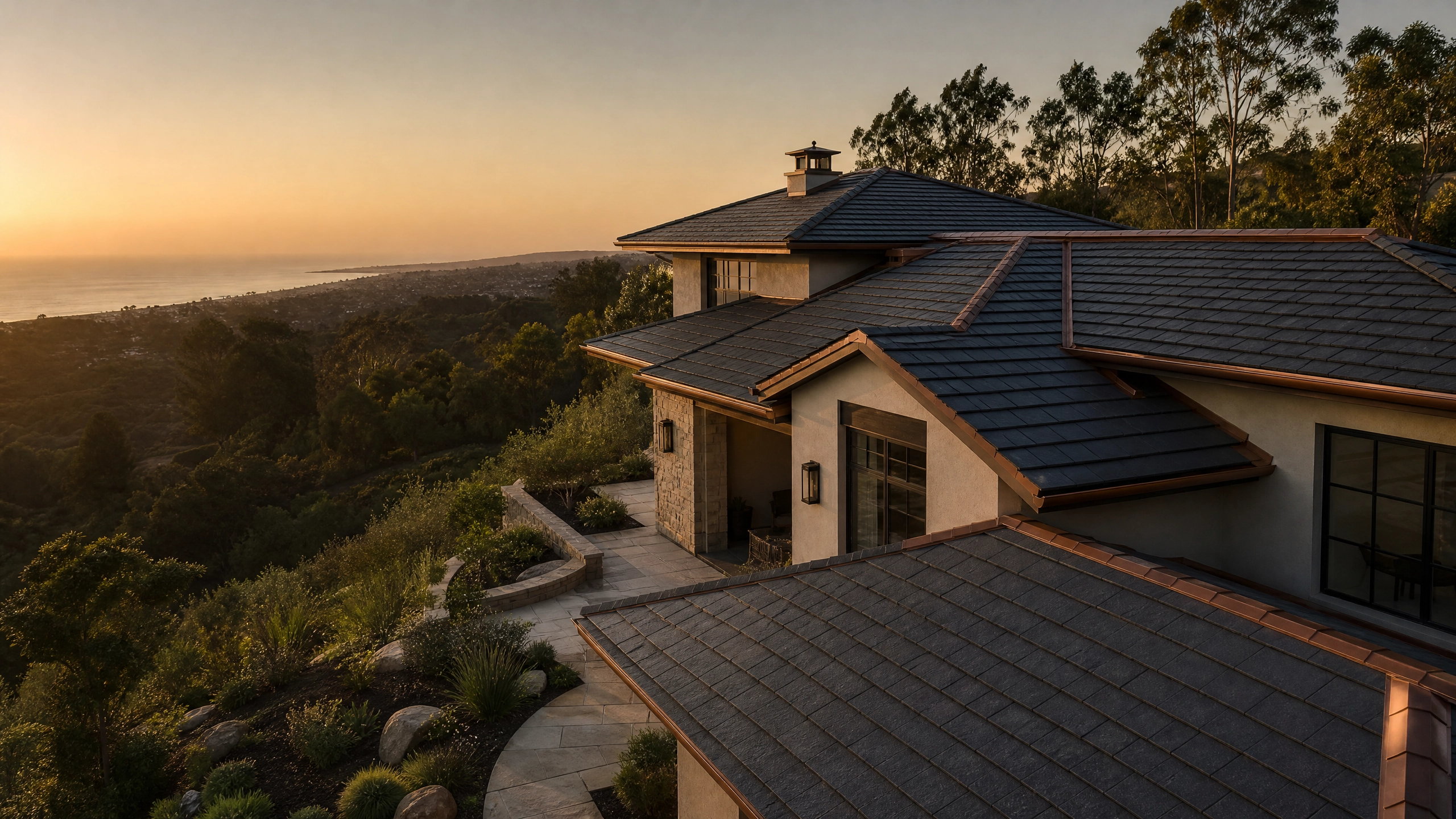 Southern California residential property and roofing service area